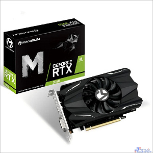 Видеокарта MAXSUN MS-RTX3050 Transformer 6G 96bit, 1042-1470MHZ, DP/HDMI/DVI, 15W/130W (MS-RTX3050 TF 6G S2) RTL