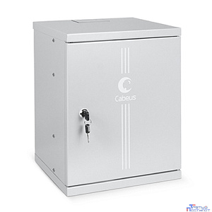 Cabeus WSC-8Um Шкаф телекоммуникационный настенный 10" 8U 326x300x405mm (ШхГхВ) дверь металл