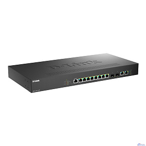 D-Link DMS-1250-12TP/A1A/6KV Управляемый L2 коммутатор с 8 портами 100/1000/2.5GBase-T, 2 портами 10GBase-T и 2 портами 10GBase-X SFP+ (8 портов PoE 802.3af/at, PoE-бюджет 240 Вт)