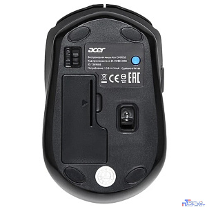 Acer OMR050 [ZL.MCEEE.00B] Mouse BT/Radio USB (6but) black беспроводная мышь