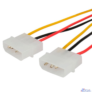 Cablexpert Кабель питания PCIe 2xMolex 3pin(M) / PCIe 6pin(M), 15см, пакет (CC-PSU-63-15CM)