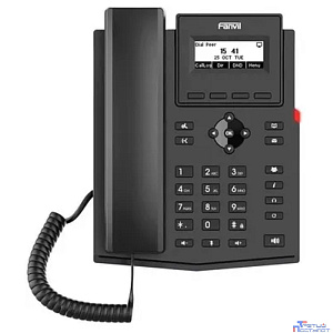 Fanvil X301W  c б/п черный SIP телефон
