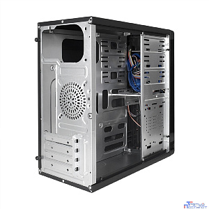 Exegate EX299300RUS Корпус Minitower ExeGate MA-371X-UNS350 (mATX, БП UNS350 с вент. 12см, 2*USB+2*USB3.0, аудио, черный)