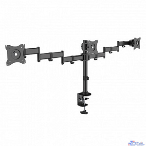 Arm Media LCD-T15 черный 15"-32" макс.30кг настольный поворот и наклон верт.перемещ.