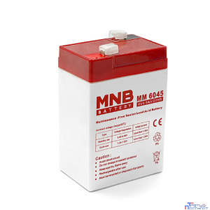MNB Battery MNB MM 6045 (6V/4,5Ah) F1 {УТ-00003169}