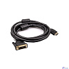 VCOM CG484GD-3M Кабель HDMI AM/DVI(24+1)M, 3м, CU, 1080P@60Hz, 2F, VCOM <CG484G-3M>