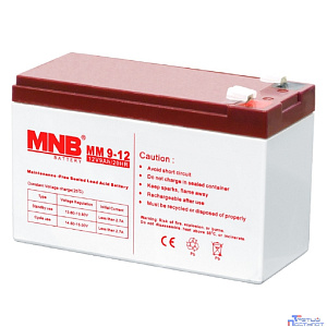 MNB Battery MNB MM 9-12 (12V/9Ah) F2 {УТ-00003094}