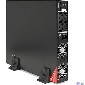 Exegate EP285645RUS ИБП Pure Sine Wave ExeGate SinePower UHB-3000.LCD.AVR.C13.RJ.USB.2U <3000VA/2400W, LCD, AVR, 8*IEC-C13, RJ45/11, USB, Rackmount 2U/Tower, Black>