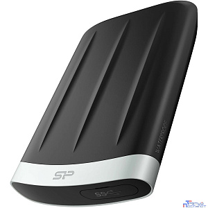 Портативный HDD Silicon Power ArmorA65B 1Tb/2.5/Черн/Сер(SP010TbPHD65BS3G)