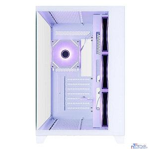 1STPLAYER MEGAVIEW MV8-TP ARGB White / ATX / 4x120mm ARGB fans / MV8-TP-WH-3FC7R-W-1FC7-W