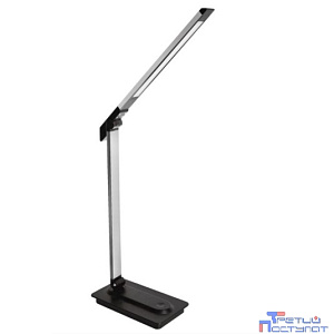 Camelion KD-846  C02 чёрный LED (Свет-ник наст, 8Вт,сенс.регулир. яркости, 3 цвет темп)