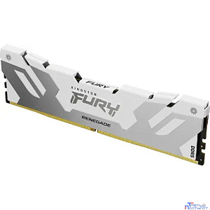 Память оперативная/ Kingston 32GB 6400MT/s DDR5 CL32 DIMM FURY Renegade White XMP
