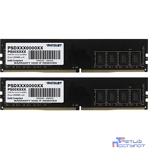 Модуль памяти DIMM 32GB PC25600 DDR4 KIT2 PSD432G3200K PATRIOT