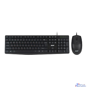 Acer OMW141 [ZL.MCEEE.01M] Комплект (клавиатура + мышь) черный USB