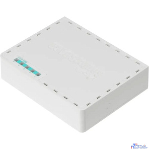 MikroTik RB750Gr3 hEX Маршрутизатор гигабитный высокопроизводительный Ethernet with power supply and case 5 port 10/100/1000