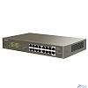 TENDA TEG1116P-16-150W Коммутатор в стойку 16-Ports 10/100/1000 Base-T 16-Ports PoE(PoE бюджет 135W)