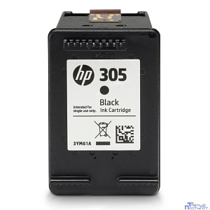 Картридж струйный HP 305 3YM61AE черный (120стр.) (17.9мл) для HP DJ 2320/2710/2720