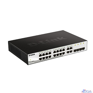 D-Link DGS-1210-20/FL2A Управляемый L2 коммутатор с 16 портами 10/100/1000Base-T и 4 комбо-портами 100/1000Base-T/SFP