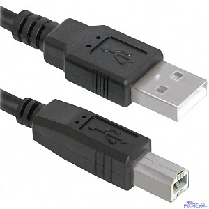 Bion Кабель интерфейсный USB 2.0 AM/BM, 1.8 м, черный [BXP-CCP-USB2-AMBM-018]