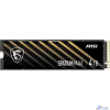 Твердотельный накопитель SSD MSI M.2 4TB PCIe 4.0 NVMe SPATIUM M461