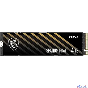 Твердотельный накопитель SSD MSI M.2 4TB PCIe 4.0 NVMe  SPATIUM M461