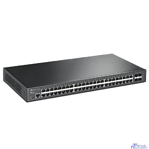 TP-Link SG3452 Управляемый коммутатор JetStream 2-го уровня с 48 гигабитными портами RJ45 и 4 портами SFP