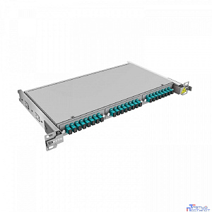 NTSS Кросс 19" NTSS PREMIUM выдвижной, предсобранный 1U, 8 портов SC/UPC, 50/125 мкм ОМ3, (сплайс, пигтейлы, кдзс, планки, адаптеры) NTSS-RsFOB-PM-1U-8-SC/U-503-SP1.5G1A