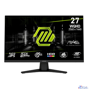 MSI MAG 27" 274QF X24 {IPS 2560x1440 240Hz 0.5ms 1000:1 100M:1 250cd 2xHDMI2.0b  DisplayPort1.4a Tilt VESA}