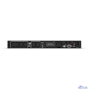 ИБП CyberPower OR1000ERM1U {Line-Interactive, 1000VA/600W USB/RS-232/SNMPslot /RJ11/45 (4+2 IEC С13), 6В/7 Ач х 4}