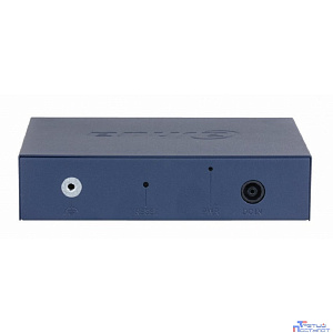 DAHUA DH-CS4005-4GT-60 4-портовый гигабитный PoE коммутатор с функцией облачного управления, 4 RJ45 10/100/1000Мбит/с (PoE/PoE+/Hi-PoE), 1 RJ45 10/100/1000Мбит/с (uplink), суммарно 60Вт