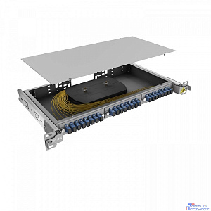 NTSS Кросс 19" NTSS PREMIUM, предсобранный 1U, 8 портов SC/UPC, 9/125 мкм, (сплайс, пигтейлы, кдзс, планки, адаптеры) NTSS-RsFOB-PM-1U-8-SC/U-9-SP1.5G1A