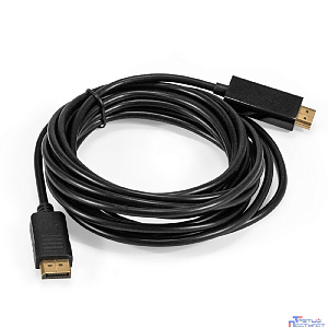 Exegate EX294711RUS Кабель DisplayPort-HDMI ExeGate EX-CC-DP-HDMI-5.0 (20M/19M, 5м, экран)