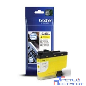 Brother LC-3239XLY Картридж HLJ6000DW/MFCJ5945DW/MFCJ6945DW желтый (5000стр) (LC3239XLY)