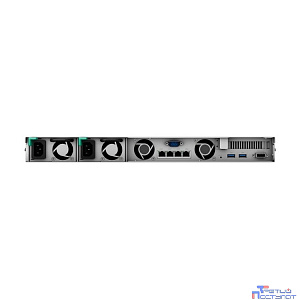 Synology RS1619xs+ Сетевое хранилище Rack 1U,QC 2.2GHz CPU/8GB(upto64GB)/RAID 0,1,10,5,6,F1/upto4 HS HDD(3.5"/2.5"SATA)or2xM.2 2280 NVMe/SATA SSD(upto16withRX1217/ RX1217RP)/2xUSB/4GbE(+1Expslot)