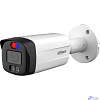DAHUA DH-HAC-ME1509THP-A-PV-0360B-S2 Уличная цилиндрическая HDCVI-видеокамера Full-color Starlight с активным сдерживанием 5Мп, объектив 3.6мм, ИК 40м, LED 40м, IP67, корпус: металл, пластик