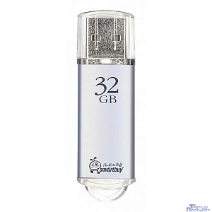 Smartbuy USB Drive 32Gb V-Cut series Silver SB32GBVC-S