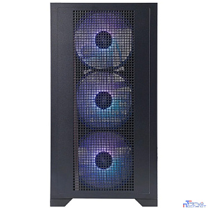 1STPLAYER Go2 ARGB Black / mATX / 4x120mm ARGB fans / Go2-BK-4F7