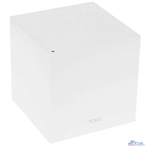 TENDA MW12(2-pack) рехдиапазонная гигабитная Wi-Fi Mesh система АС2100, до 300 Мбит/с на 2,4 ГГц + до 867 Мбит/с на 5 ГГц, LAN 2x 1Гбит/с, WAN 1x1 Гбит/с, 4 встроенные