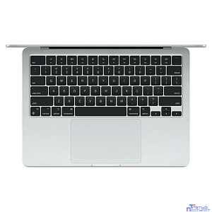 Apple MacBook Air 13-inch 2025 [MW0W3LL/A] (КЛАВ.РУС.ГРАВ.) Silver 13.6" Liquid Retina {(2560x1600) M4 10C CPU 8C GPU/16GB/256GB SSD/рекоменд.переходник 11007065} (A3240)