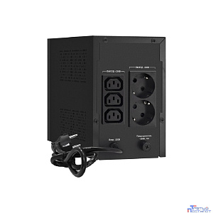 Exegate EX292793RUS ИБП ExeGate SpecialPro UNB-1200.LED.AVR.2SH.3C13 <1200VA/750W, LED, AVR, 2*Schuko+3*C13, съемн.кабель, металлический корпус, Black>