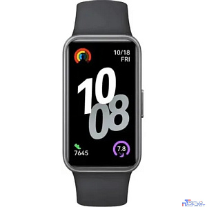 Фитнес-браслет Huawei Band 10 алюминий, чёрный