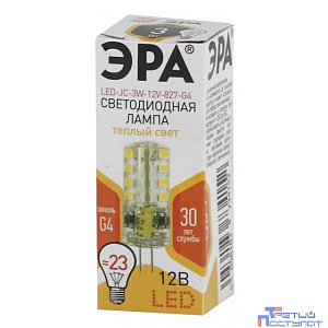 ЭРА Б0033193 Светодиодная лампа LED smd JC-3w-12V-827-G4