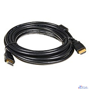 5bites APC-014-030 Кабель  HDMI M / HDMI M V1.4b, высокоскоростной, ethernet+3D, зол.разъемы, ферр.кольца, 3м.