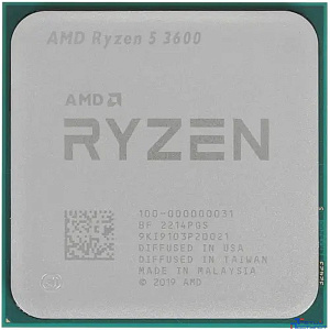 CPU AMD Ryzen 5 3600 OEM (100-000000031) {3.6GHz up to 4.2GHz Without Graphics  AM4}