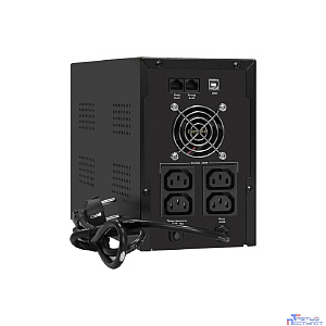 Exegate EX292631RUS ИБП ExeGate SpecialPro Smart LLB-2000.LCD.AVR.4C13.RJ.USB <2000VA/1200W, LCD, AVR, 4*C13,RJ45/11,USB, металлический корпус, Black>
