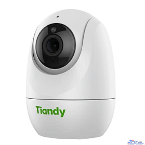 Tiandy TC-H332N 9DA-4 компактная поворотная домашняя, 3Мп, 2304х1296@20к/c, DWDR, цвет: 0.05лк, S+265, H.265(HP), S+264, H.264(HP, MP, BP), объектив 4мм, встроенные микрофон и динамик, G.711A, G.711U