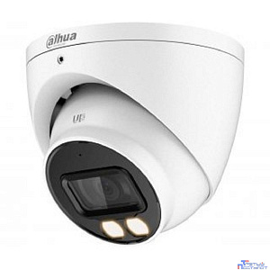 DAHUA DH-HAC-HDW1801TP-IL-A-0360B-S2 Уличная турельная HDCVI-видеокамера с интеллектуальной двойной подсветкой 8Мп, объектив 3.6мм, ИК 40м, LED 40м, IP67, корпус: металл