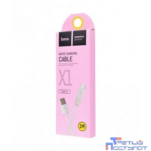HOCO HC-32045 X1/ USB кабель Type-C/ 1m/ 2.1A/ White