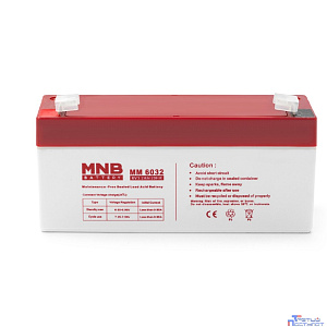 MNB Battery MNB MM 6032 (6V/3,2Ah) F1 {УТ-00003168}