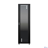 NTSS Шкаф напольный универсальный серверный NTSS R 42U 600х600мм, 4 профиля 19, двери стекло и сплошная металл, боковые стенки съемные, регулируемые опоры, разобранный, черный RAL 9005 NTSS-R42U6060GS